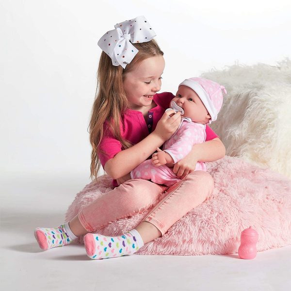 JC Toys ‘Lots To Cuddle Babies’ Pink Soft Body Baby Doll And ...