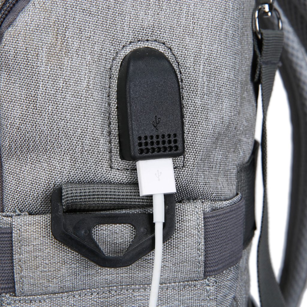 pofunuo diaper bag usb charger