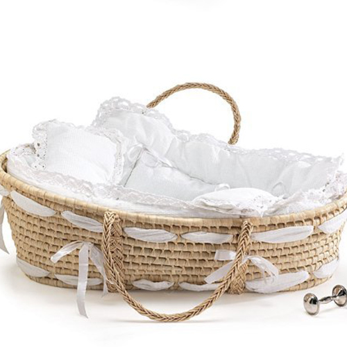 reborn doll moses basket