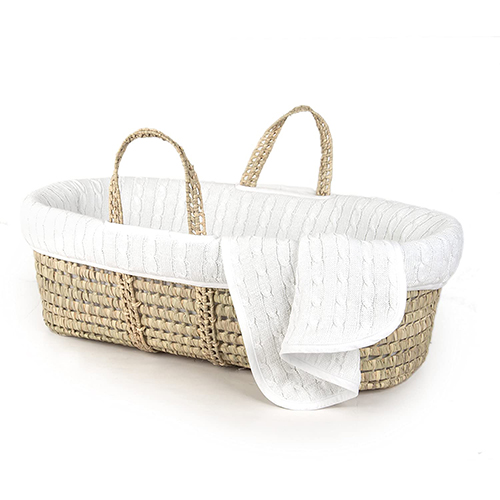 reborn doll moses basket